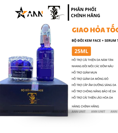 Bộ Đôi Kem Face Và Serum Tái Tạo T&T - BDKFTT