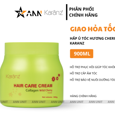 Kem Hấp Ủ Tóc Hương Cherry Karanz 9000ml - Hấp Ủ Tóc Karanz - KARANZCHERRY9000ML