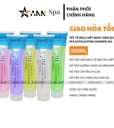 Gel Tẩy Tế Bào Da Chết Body Hàn Quốc Spa Exfoliating Shower Gel 350ml - TTBDCSPA350ML