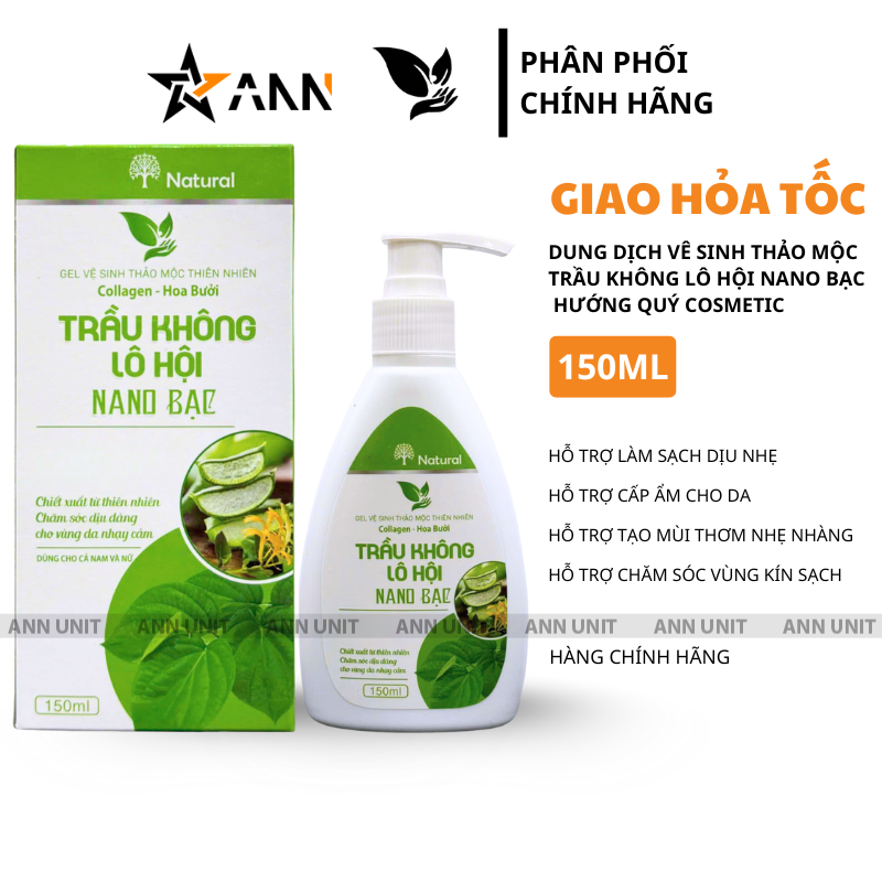26749_dung-dich-ve-sinh-thao-moc-trau-khong-lo-ho-nano-bac-huong-quy-cosmetic_20250915180717-1.png Dung Dịch Vệ Sinh Thảo Mộc Thiên Nhiên Collagen Hoa Bưởi Trầu Không Lô Hội Bạc Nano Bạc Hướng Quý Cosmetic 150ml - 8938543999036