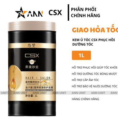 Kem Ủ Tóc Csx Phục Hồi Nuôi Dưỡng Tóc Mềm Mượt Nội Địa Trung 1 Lít - 6952134281845