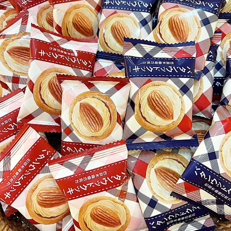 Bánh Quy Socola Nhân Sữa Hạnh Nhân 1kg 8 Bánh Quy Socola Nhân Sữa Hạnh Nhân 1kg