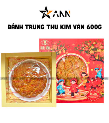 Bánh Trung Thu Kim Vân Thơm Ngon 600g - BTTKV600G