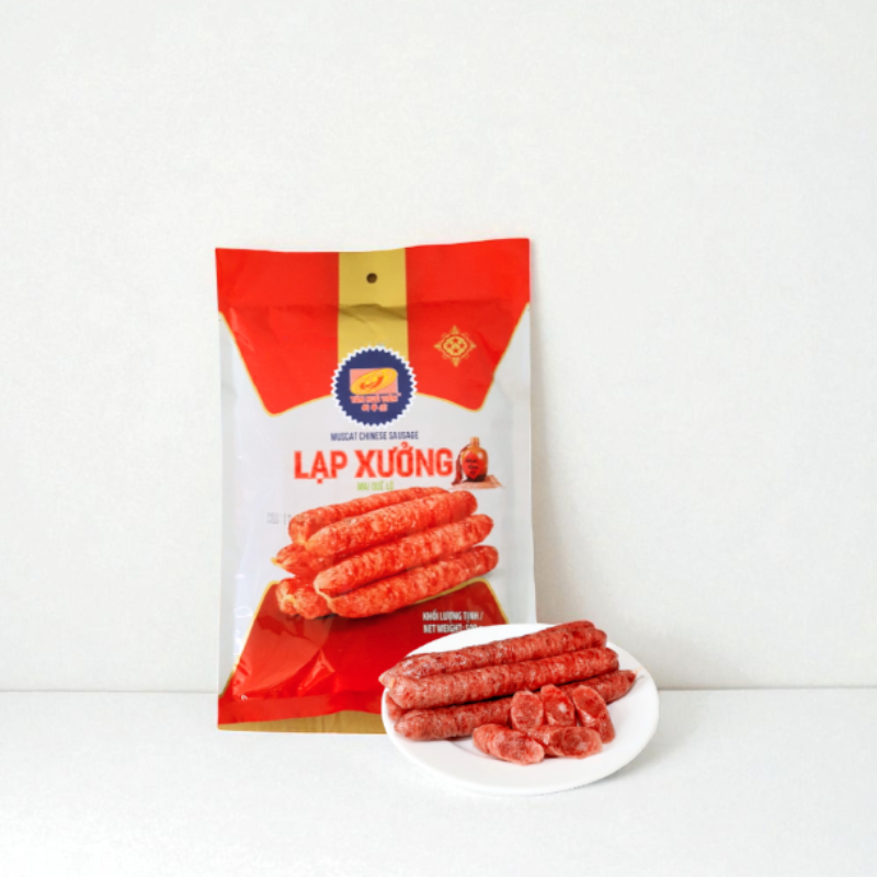Lạp Xưởng Mai Quế Lộ Tân Huê Viên 500g - Lạp Xưởng Nạc Không Tiêu 5 Lạp Xưởng Mai Quế Lộ Tân Huê Viên 500g - Lạp Xưởng Nạc Không Tiêu