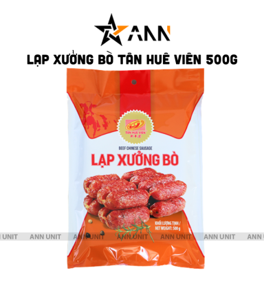 Lạp Xưởng Bò Tân Huê Viên 500g Thơm Ngon - LXBTHV500G