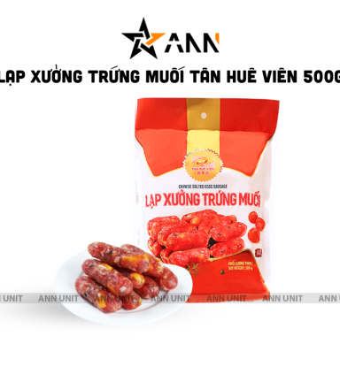 Lạp Xưởng Trứng Muối Tân Huê Viên 500g - LXTMTHV500G