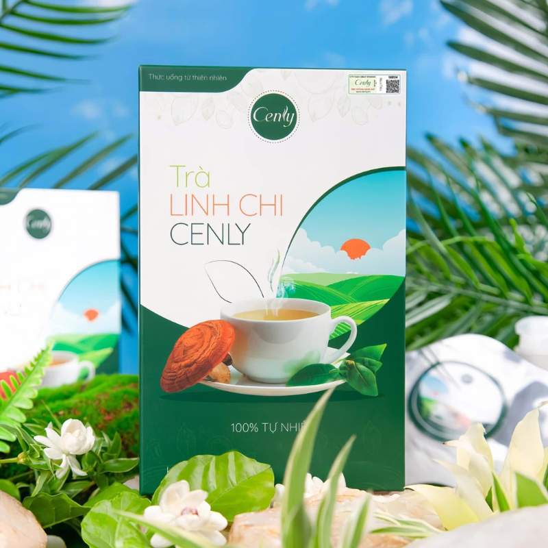 Nguồn hàng sỉ trà Thảo Mộc Linh Chi Cenly Từ Thiên Nhiên Hộp 18g (3g x 6 Gói) 9 Nguồn hàng sỉ trà Thảo Mộc Linh Chi Cenly Từ Thiên Nhiên Hộp 18g (3g x 6 Gói)