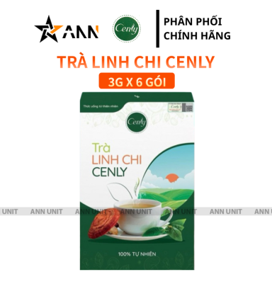Trà Thảo Mộc Linh Chi Cenly Từ Thiên Nhiên Hộp 18g (3g x 6 Gói) - TLCC18G