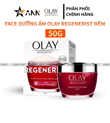 Kem Face Dưỡng Ẩm Olay Regenerist Ban Đêm 50g - 4902430734998