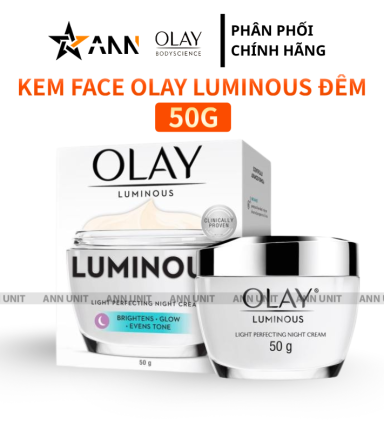 Kem Face Dưỡng Sáng Da Olay Luminous Ban Đêm 50g - 4902430733830