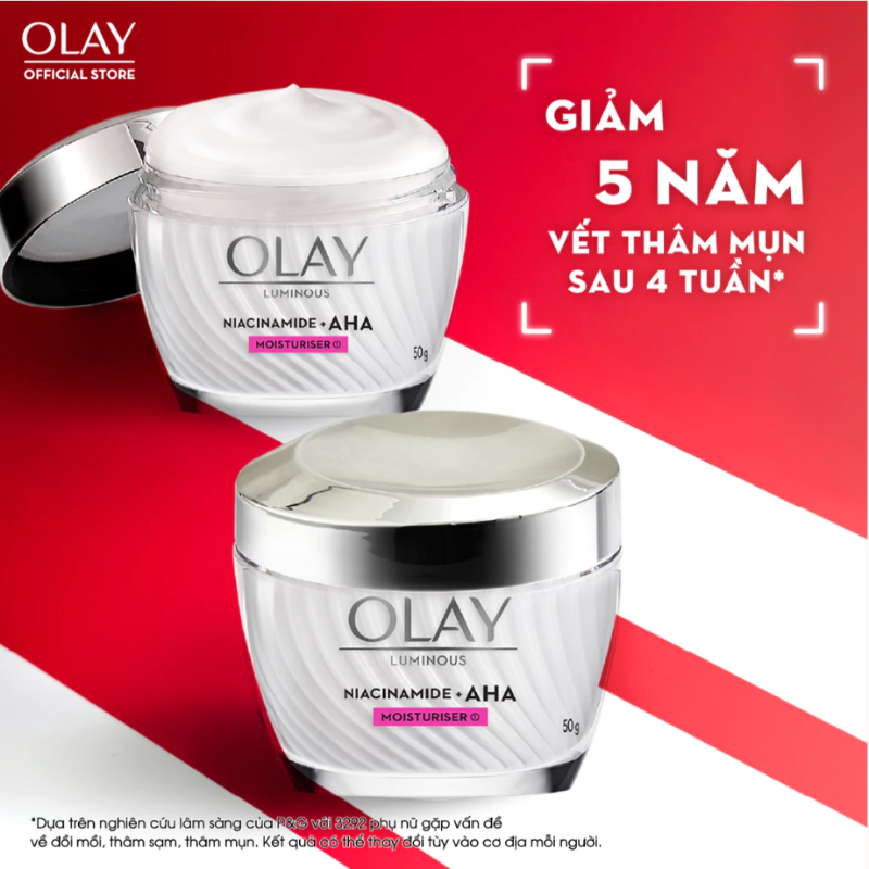 26780_4_20250918175013-1.png Kem Dưỡng Olay Luminous Niacinamide + AHA Moisturizer 50g - 4987176080547
