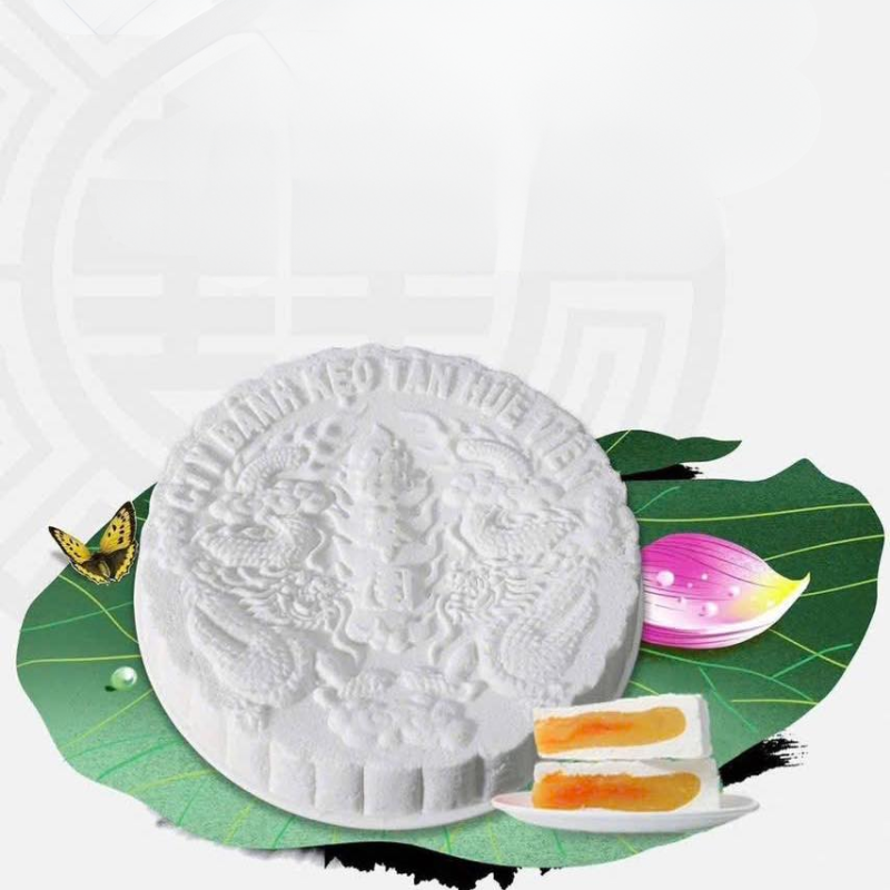 Bánh In Tân Hê Viên Nhân Đậu Xanh Sầu Riêng Trứng 630g 5 Bánh In Tân Hê Viên Nhân Đậu Xanh Sầu Riêng Trứng 630g