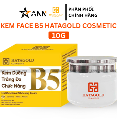 Kem Dưỡng Sáng Da B5 Hatagold Cosmetics Màu Trắng 10g - 8936061332007