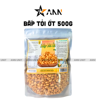 Bắp Tỏi Ớt 500g Thơm Ngon Túi Zip - 8936208934606