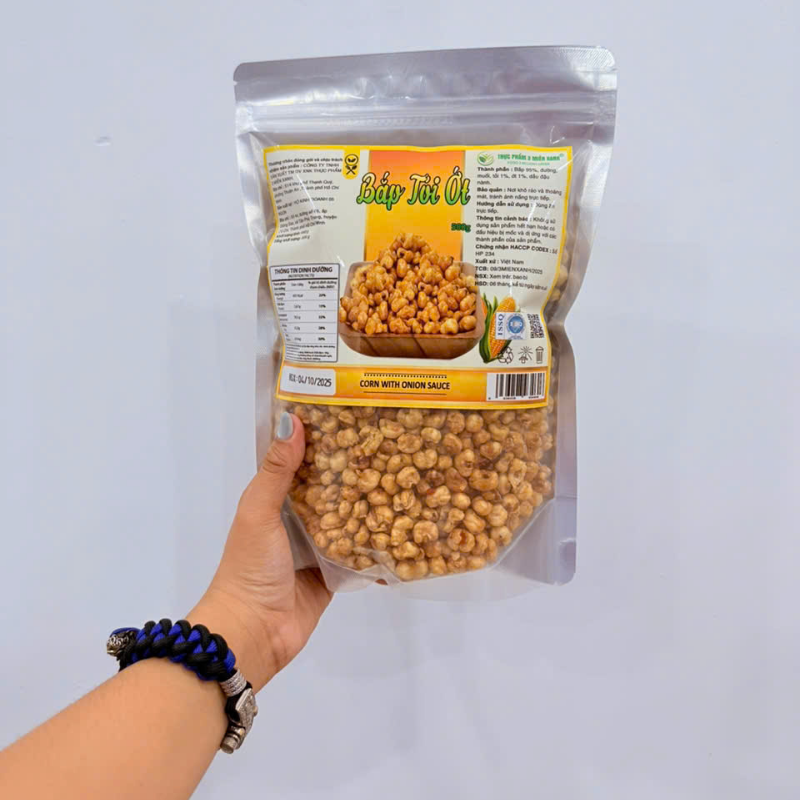 Bắp Tỏi Ớt 500g Thơm Ngon 6 Bắp Tỏi Ớt 500g Thơm Ngon
