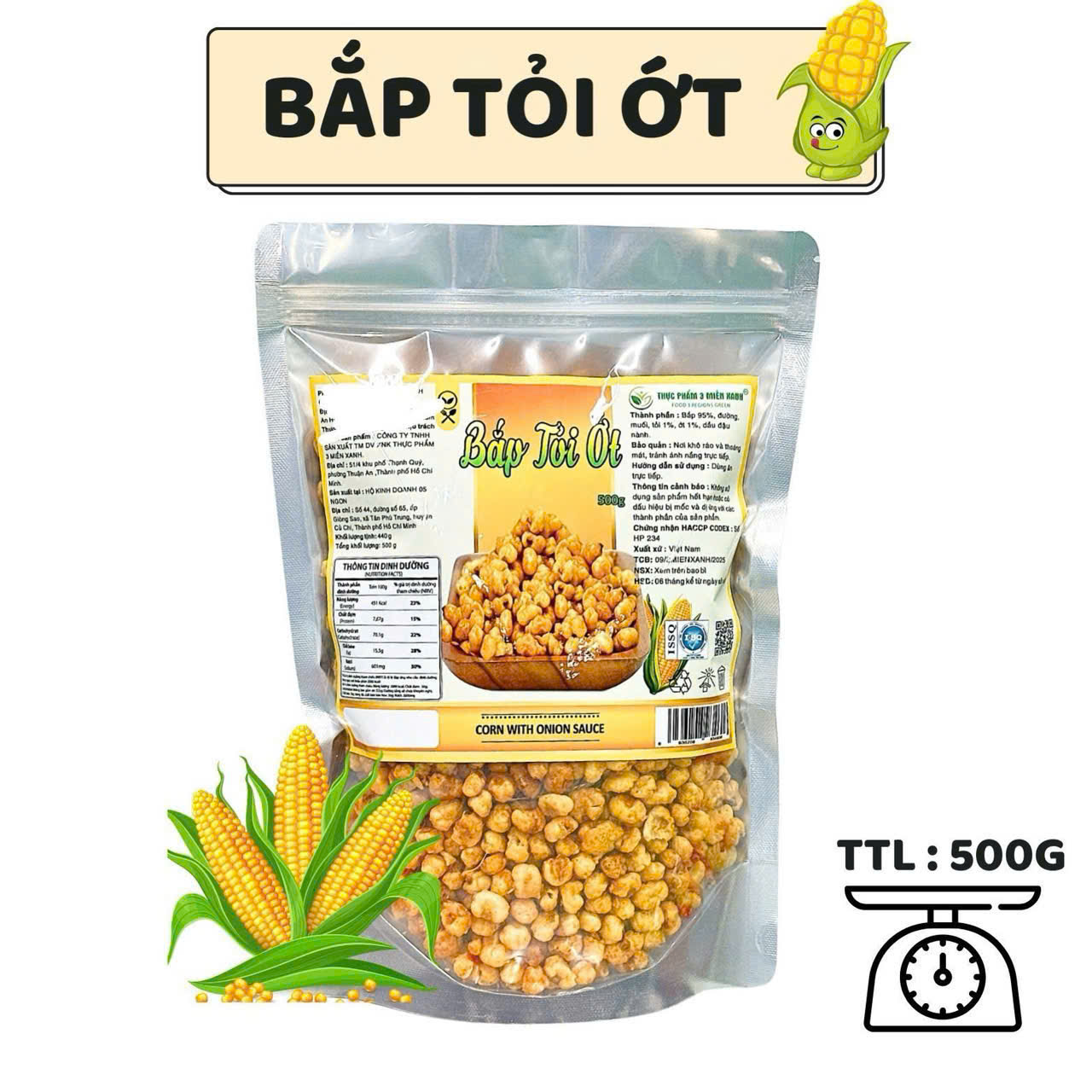 26823_z7202073332326-bc391c96f0e2cb4248ca5c967840800a_20251110165455.png Bắp Tỏi Ớt 500g Thơm Ngon Túi Zip - 8936208934606