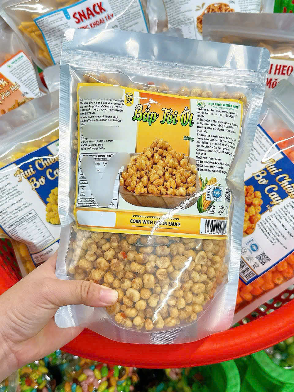 26823_z7202073336182-7aa8d5c3a2754ae04f38f03c3d0e73b1_20251110165456.png Bắp Tỏi Ớt 500g Thơm Ngon Túi Zip - 8936208934606