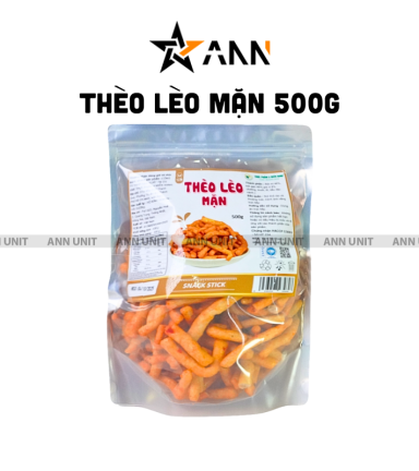 Thèo Lèo Mặn 500g Thơm Ngon Túi Zip - 8936208934828
