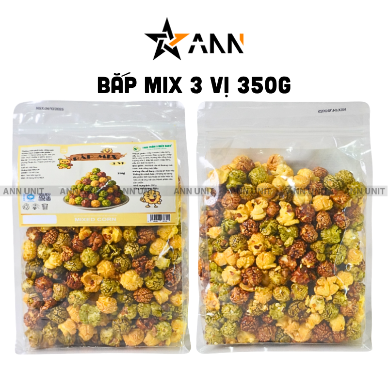 26828_31_20251007170745-1.png Bắp Mix 3 Vị 350g Thơm Ngon - 8936208937720