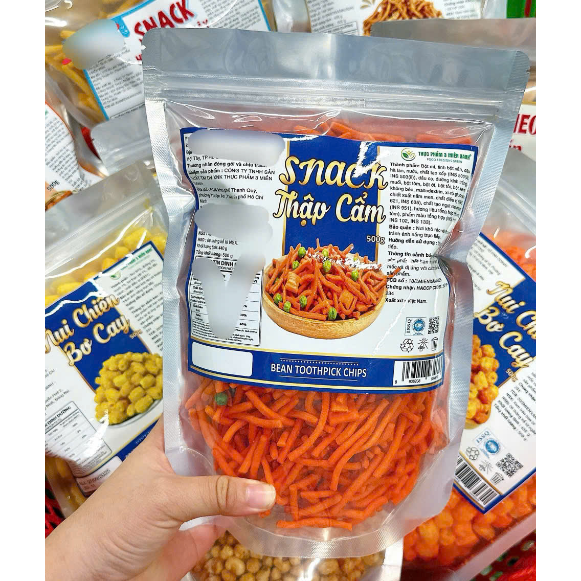 Snack Thập Cẩm 500g Thơm Ngon Túi Zip 10 Snack Thập Cẩm 500g Thơm Ngon Túi Zip