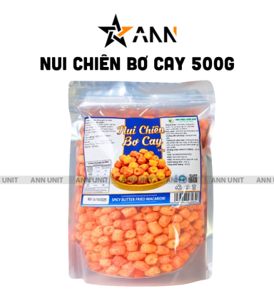 Nui Chiên Bơ Cay Cam 500g Giòn Ngon - 8936208934620