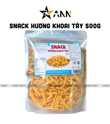 Snack Hương Khoai Tây 500g Giòn Ngon Túi Zip - 8936208934576