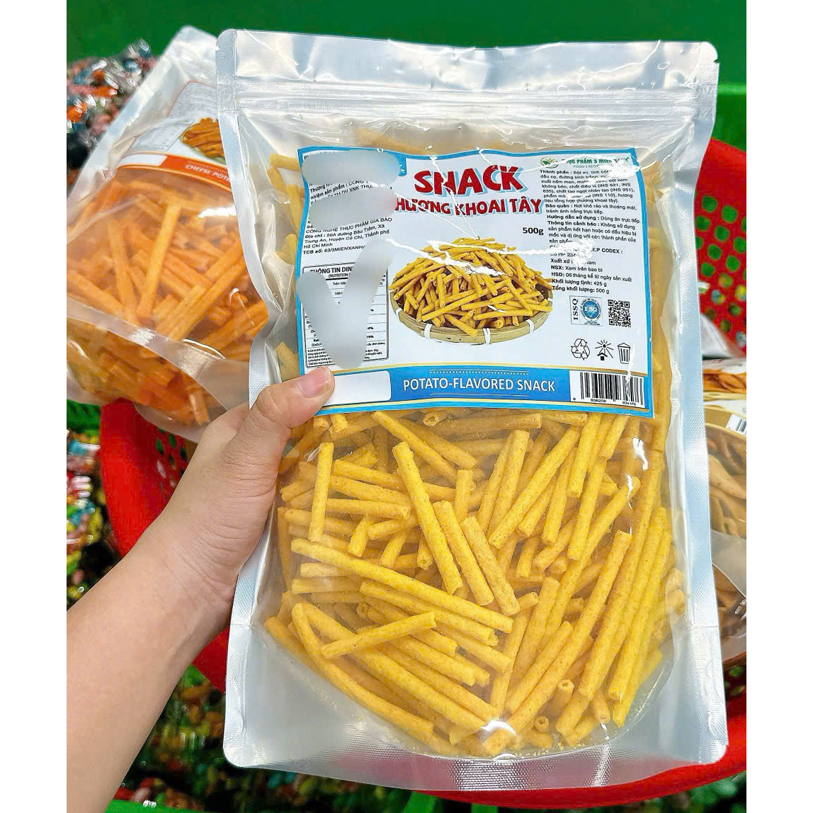 26834_z7202090923758-adaefc614ae677f23a92d410b738806a_20251110165054.png Snack Hương Khoai Tây 500g Giòn Ngon Túi Zip - 8936208934576