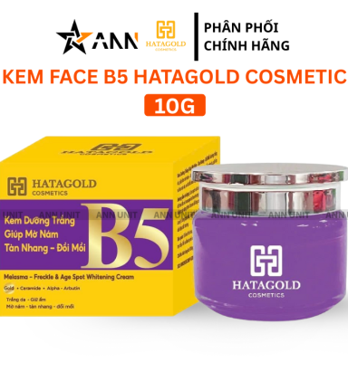 Kem Dưỡng Sáng Da B5 Hatagold Cosmetics Màu Tím 10g - 8936061332045