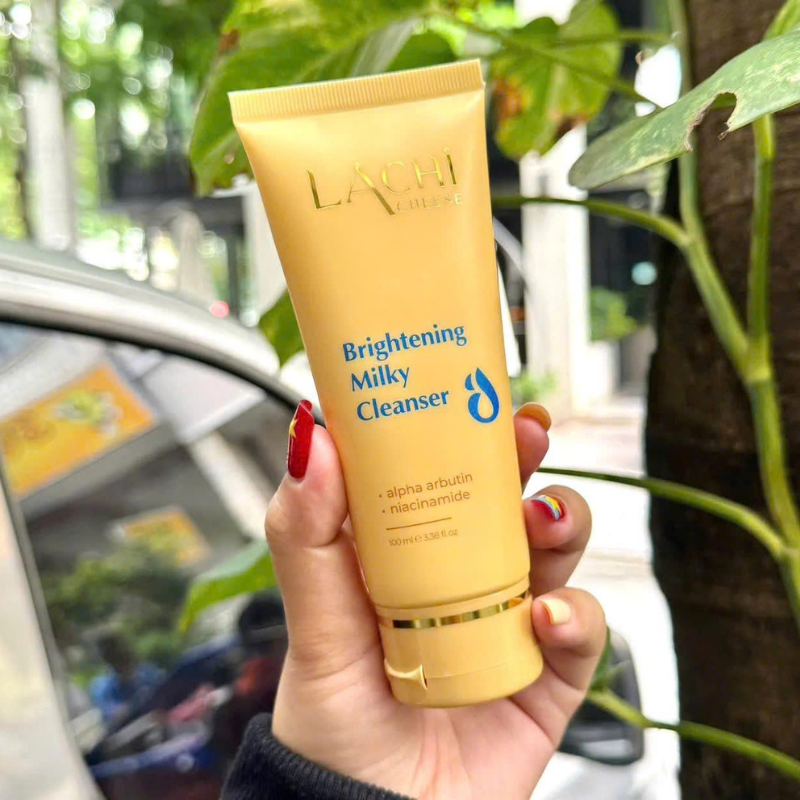 26856_11_20251014093954-1.png Sữa Rửa Mặt Lachi Cheese NT Cosmetics Birghtening Milky Cleanser 100ml - 8936206760580