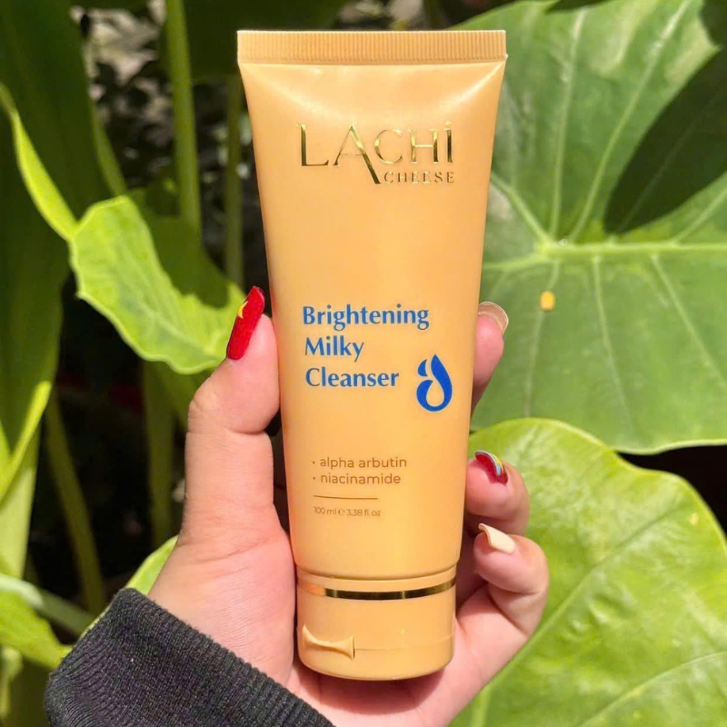 26856_12_20251014093955-1.png Sữa Rửa Mặt Lachi Cheese NT Cosmetics Birghtening Milky Cleanser 100ml - 8936206760580