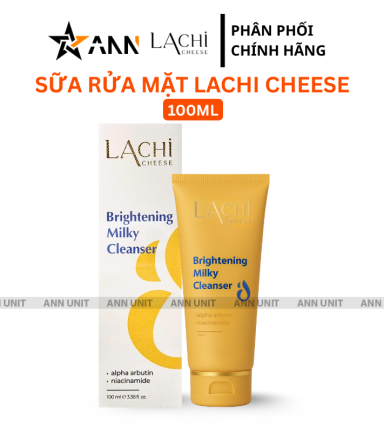Sữa Rửa Mặt Lachi Cheese NT Cosmetics Birghtening Milky Cleanser 100ml - 8936206760580