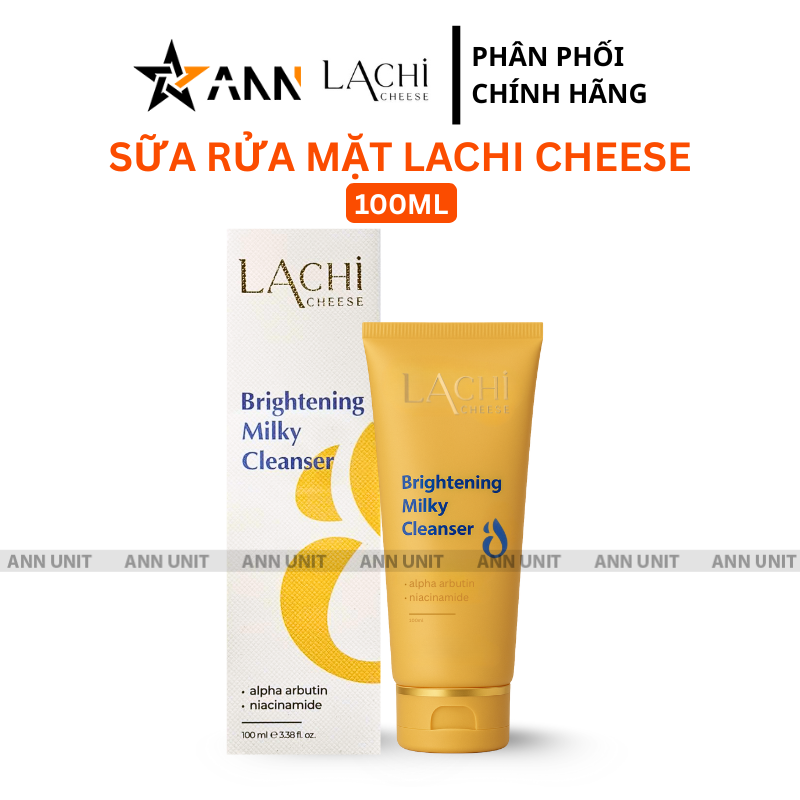 26856_1_20251014093947-2.png Sữa Rửa Mặt Lachi Cheese NT Cosmetics Birghtening Milky Cleanser 100ml - 8936206760580