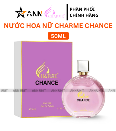 Nước Hoa Nữ Charme Chance 50ml - Hương Thơm Cá Tính Tươi Mát - 8936194698636