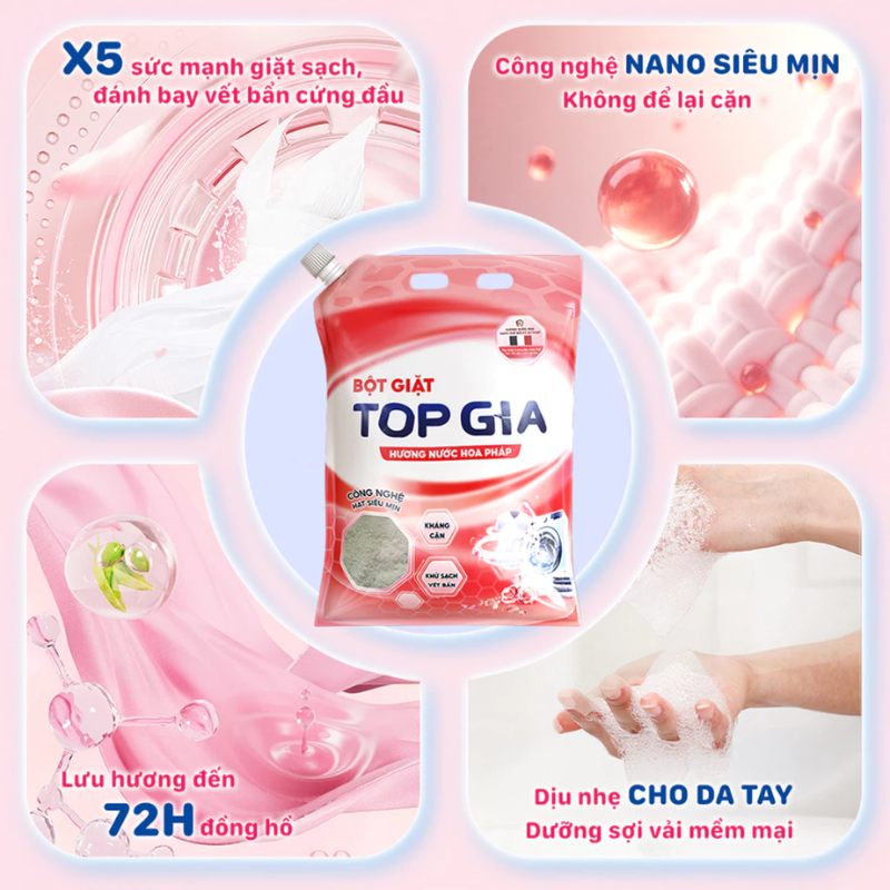 26883_16_20251015151637-1.png Bột Giặt Quần Áo Top Gia 3.3kg Hương Nước Hoa Pháp - BGQA02