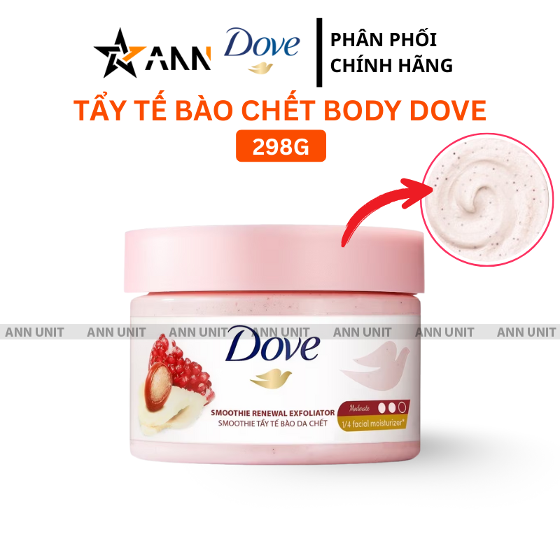 26888_1_20251015165135-1.png Tẩy Tế Bào Chết Body Dove Smoothie Renewal Exfoliator Hương Lựu Đỏ 298g - 6902088325454