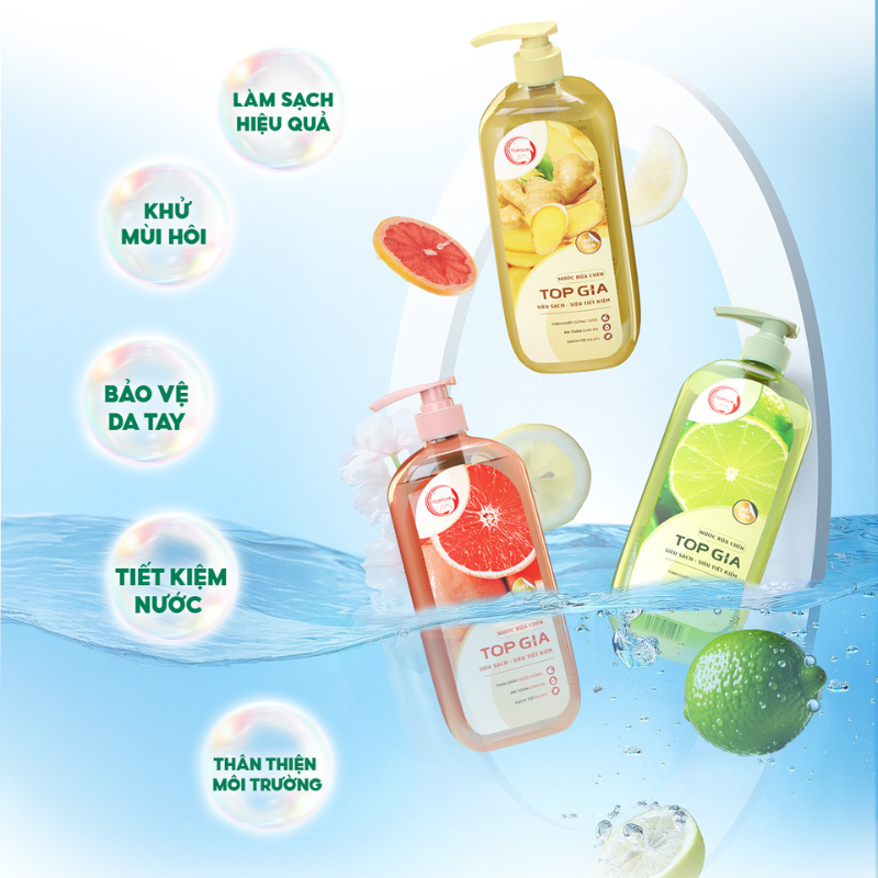26892_7_20251016113841-1.png Combo 3 Chai Nước Rửa Chén Top Gia Hương Chanh Tươi - Hương Gừng- Hương Bưởi Hồng 1kg/chai - NRC02