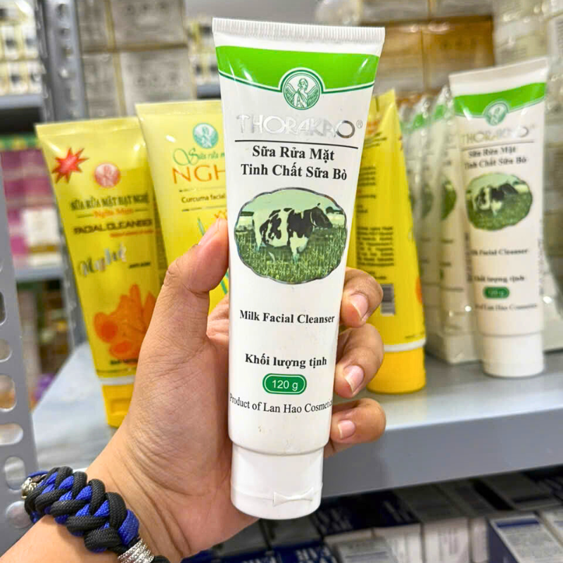Nơi lấy sỉ sữa Rửa Mặt Tinh Chất Sữa Bò Thorakao 120g 7 Nơi lấy sỉ sữa Rửa Mặt Tinh Chất Sữa Bò Thorakao 120g