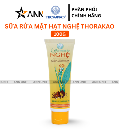 Sữa Rửa Mặt Hạt Nghệ Thorakao 100g - SRMHNT