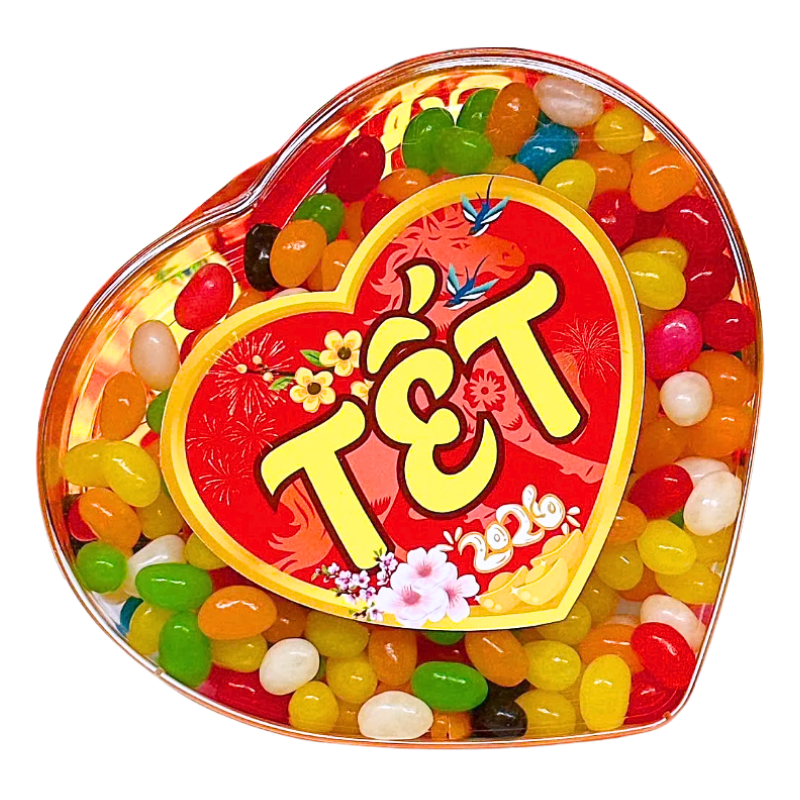 Kẹo Dẻo Bi 350g - Hộp Trái Tim Hộp Quà Tết 2026 9 Kẹo Dẻo Bi 350g - Hộp Trái Tim Hộp Quà Tết 2026