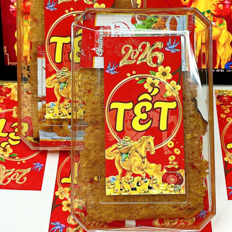 Mực Tẩm Gia Vị Nguyên Miếng 150g - Hộp Chữ Nhật Nhỏ 2 Mực Tẩm Gia Vị Nguyên Miếng 150g - Hộp Chữ Nhật Nhỏ