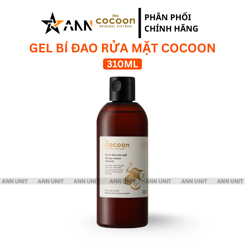26956_1_20251104123122.png Gel Bí Đao Rửa Mặt Cocoon Giảm Mụn 310ml Thuần Chay - GBDRMC