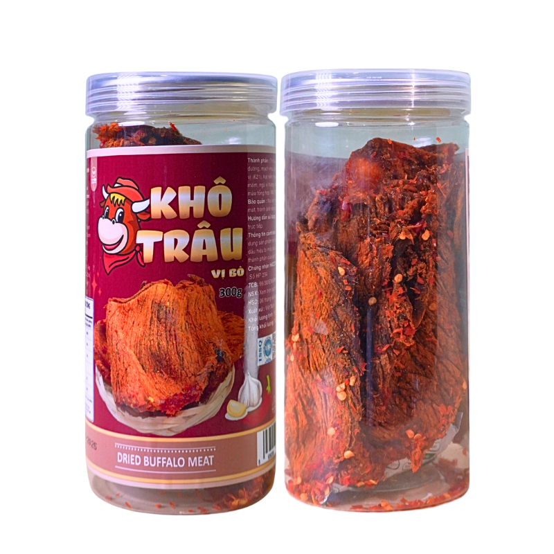 Nguồn hàng sỉ khô Trâu Miếng Tẩm Vị Bò 300g Thơm Ngon 7 Nguồn hàng sỉ khô Trâu Miếng Tẩm Vị Bò 300g Thơm Ngon