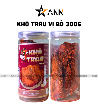 Khô Trâu Miếng Tẩm Vị Bò 300g Thơm Ngon - 8936208938871
