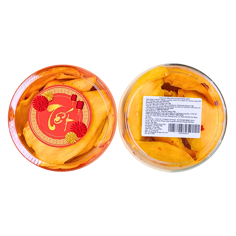 Xoài Sấy Dẻo Muối Ớt 230g Hộp Tròn Nhỏ Hộp Quà Tết 2026 6 Xoài Sấy Dẻo Muối Ớt 230g Hộp Tròn Nhỏ Hộp Quà Tết 2026