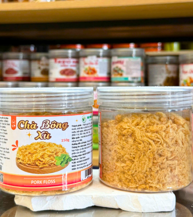 Chà Bông Xù Mini 150g Hũ Pet Thơm Ngon - CBXHP150G