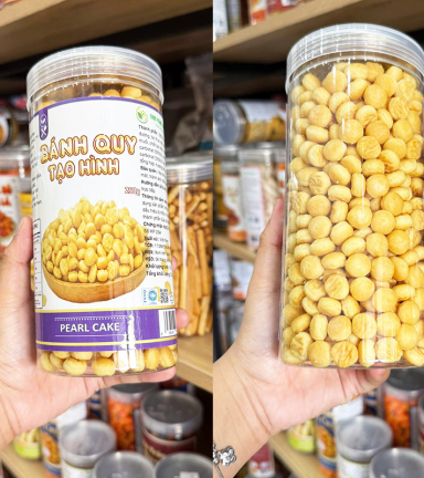 Bánh Quy Tạo Hình (Quy Hạt Ngọc) 250g Hũ - QUITAOHINH01