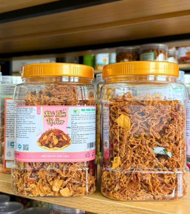 Khô Tẩm Vị Heo Thơm Ngon 500g - Hộp Lớn - KTVHHL500G