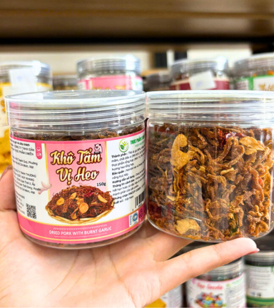 Khô Tẩm Vị Heo 150g Hộp Pet Thơm Ngon - KTVHHP150G