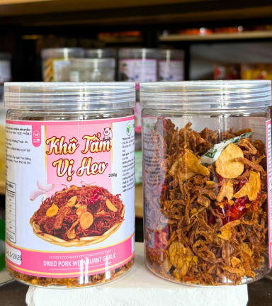 Khô Tẩm Vị Heo Mini 200g Hộp Pet Thơm Ngon - KTVHHP200G
