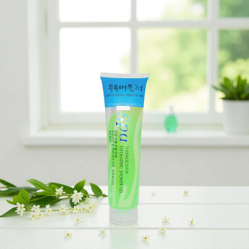 27024_8_20251115151036.png Gel Tẩy Tế Bào Da Chết Body Hàn Quốc Spa Exfoliating Shower Gel 350ml - Màu Xanh Lá - TTBDCSPA350MLXL